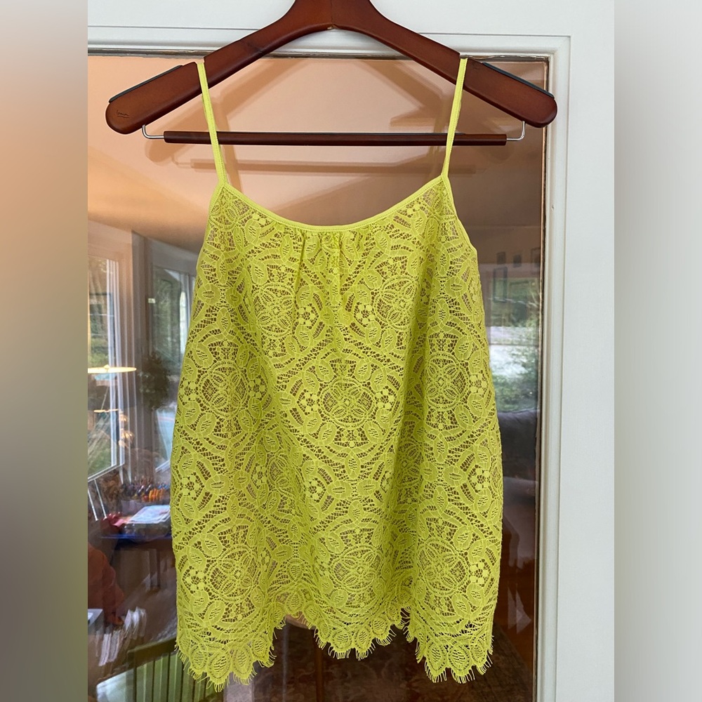 Susana Monaco lined lace tank